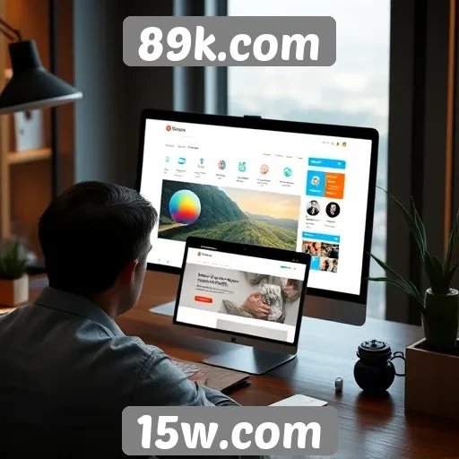 Análise da navegação no site 89k.com